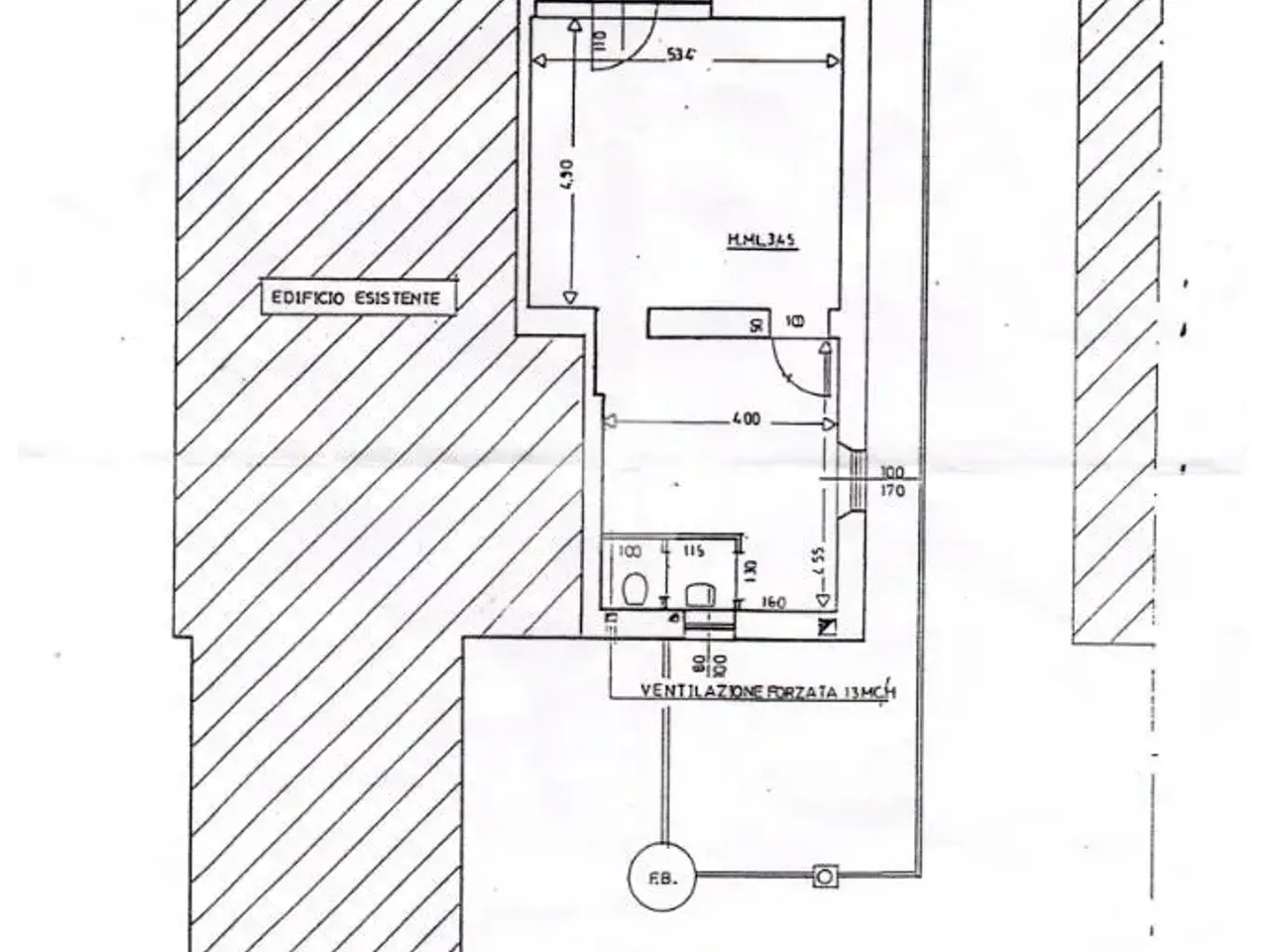 Negozio in Via Isonzo 16, Mariano Comense, {3} - Planimetria 1