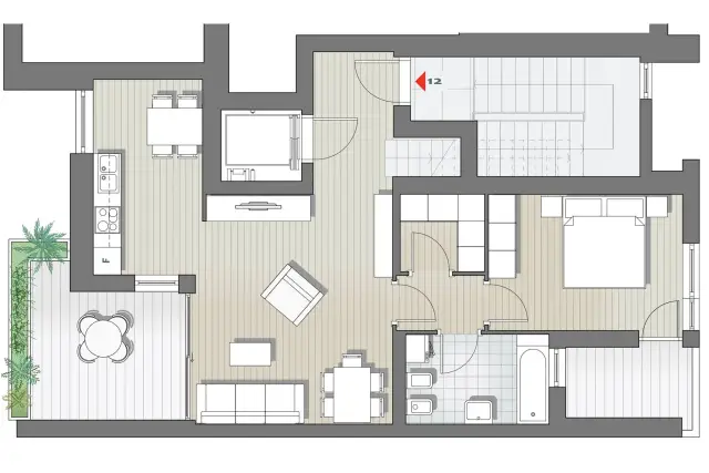 main planimetry real estate image