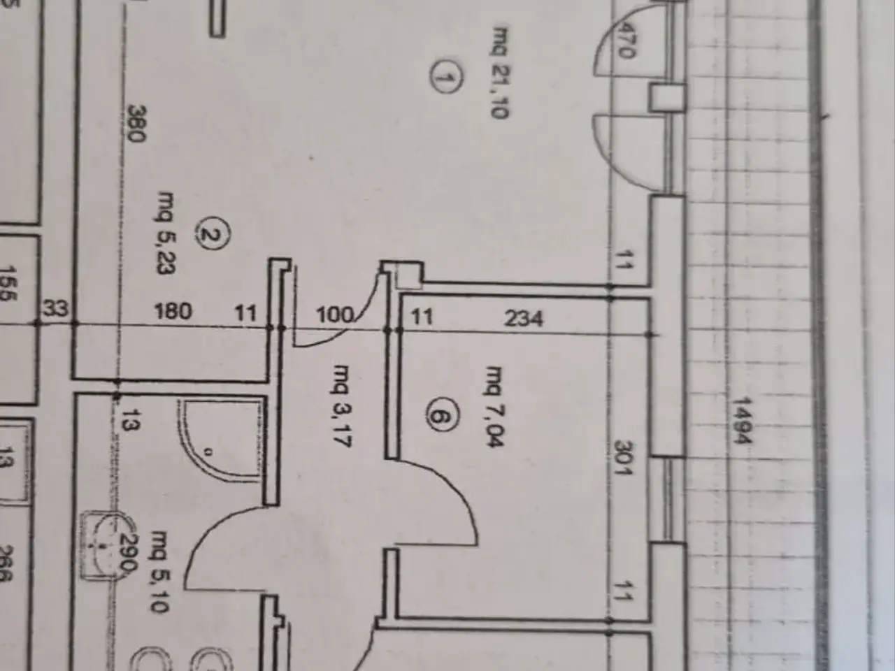 Trilocale in vendita, dei Fossi 136, Lucca - Planimetria 1