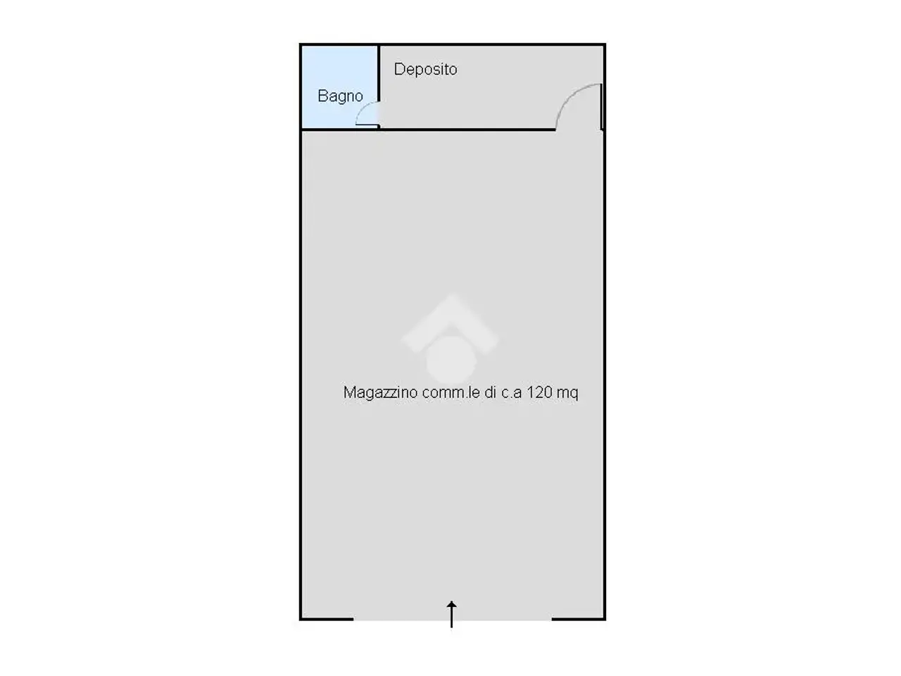 Magazzino in Viale Regina Margherita 32, Corigliano-Rossano, {3} - Planimetria 1