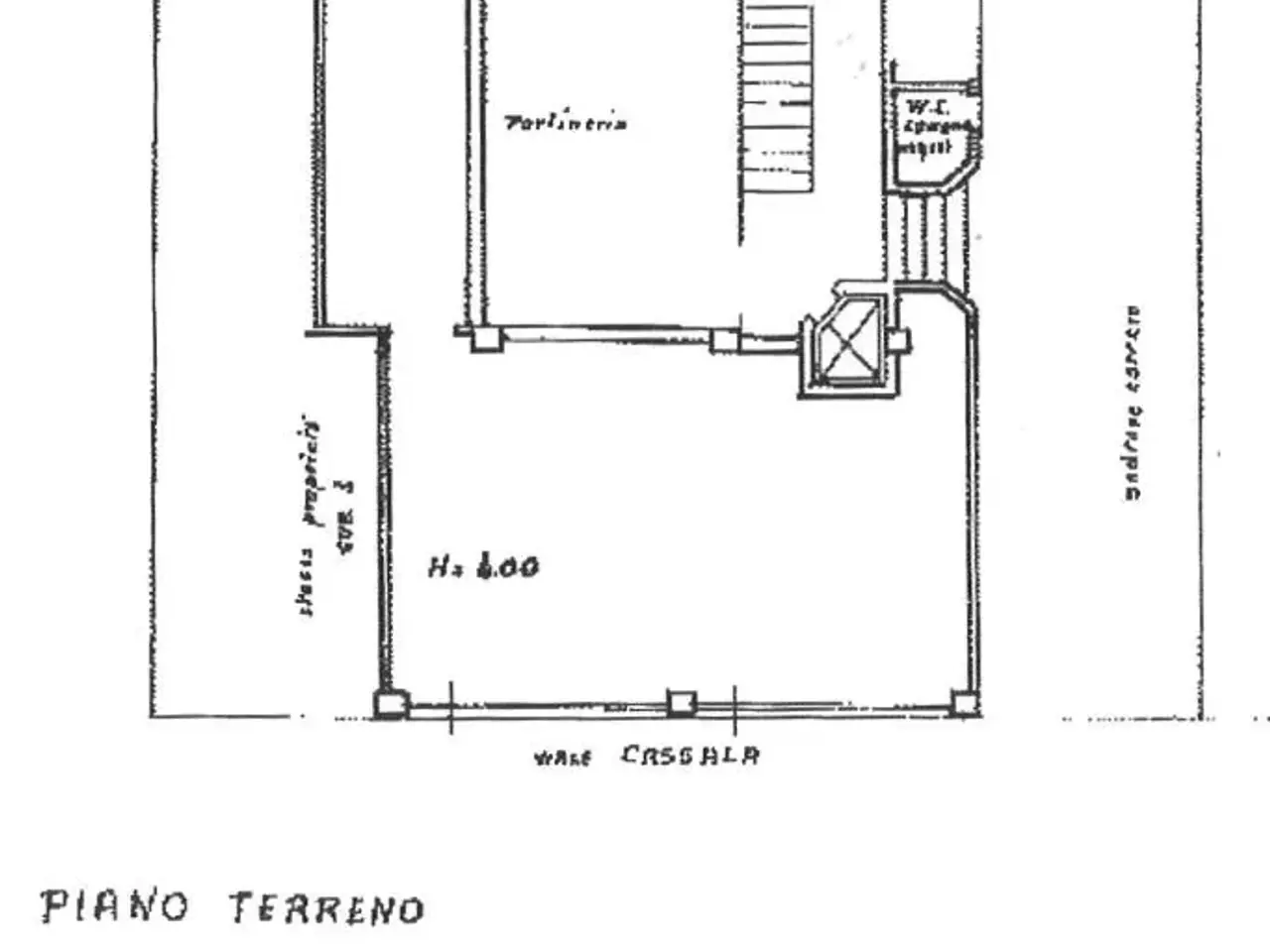 Negozio in Viale Cassala, Milano, {3} - Planimetria 1