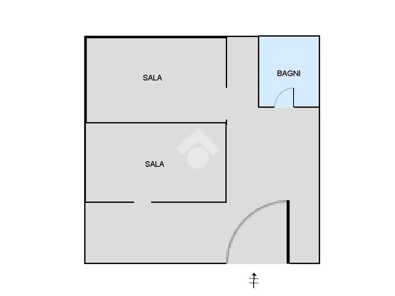 Negozio in Via Campi Flegrei 32, Pozzuoli, {3} - Planimetria 1