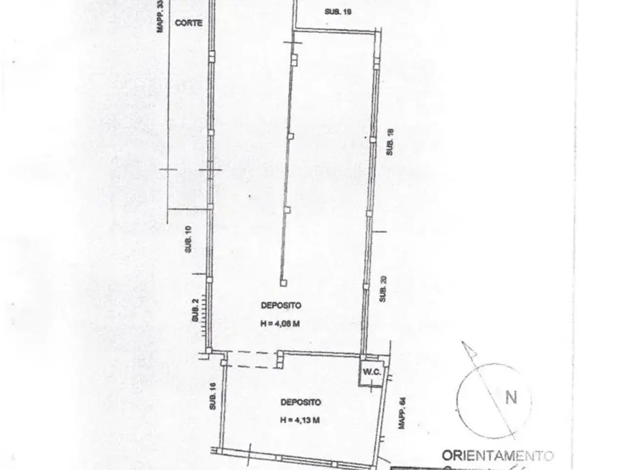 Magazzino in Via Agnonello Snc, Sora, {3} - Planimetria 1