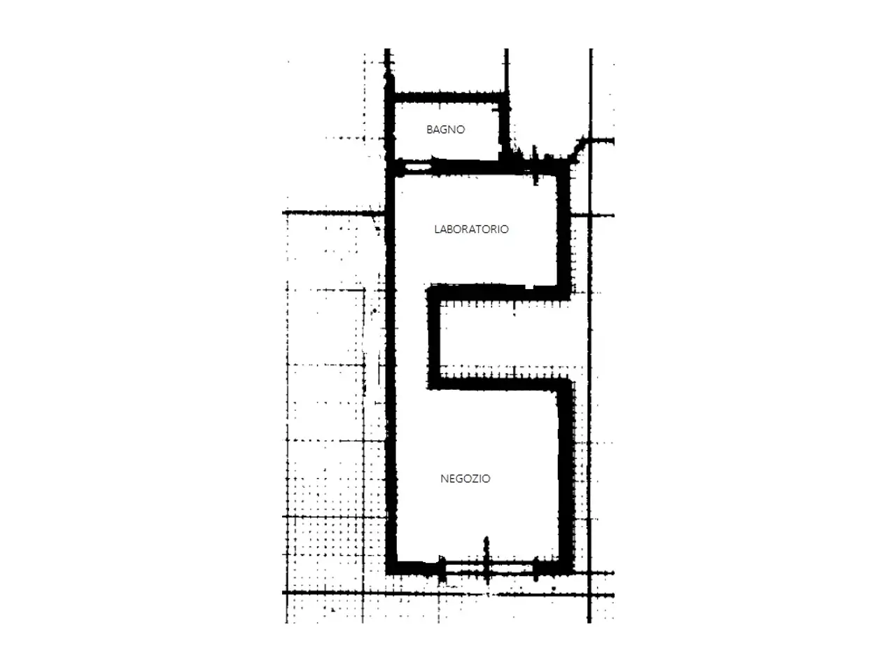 Negozio in , Forli', {3} - Planimetria 1