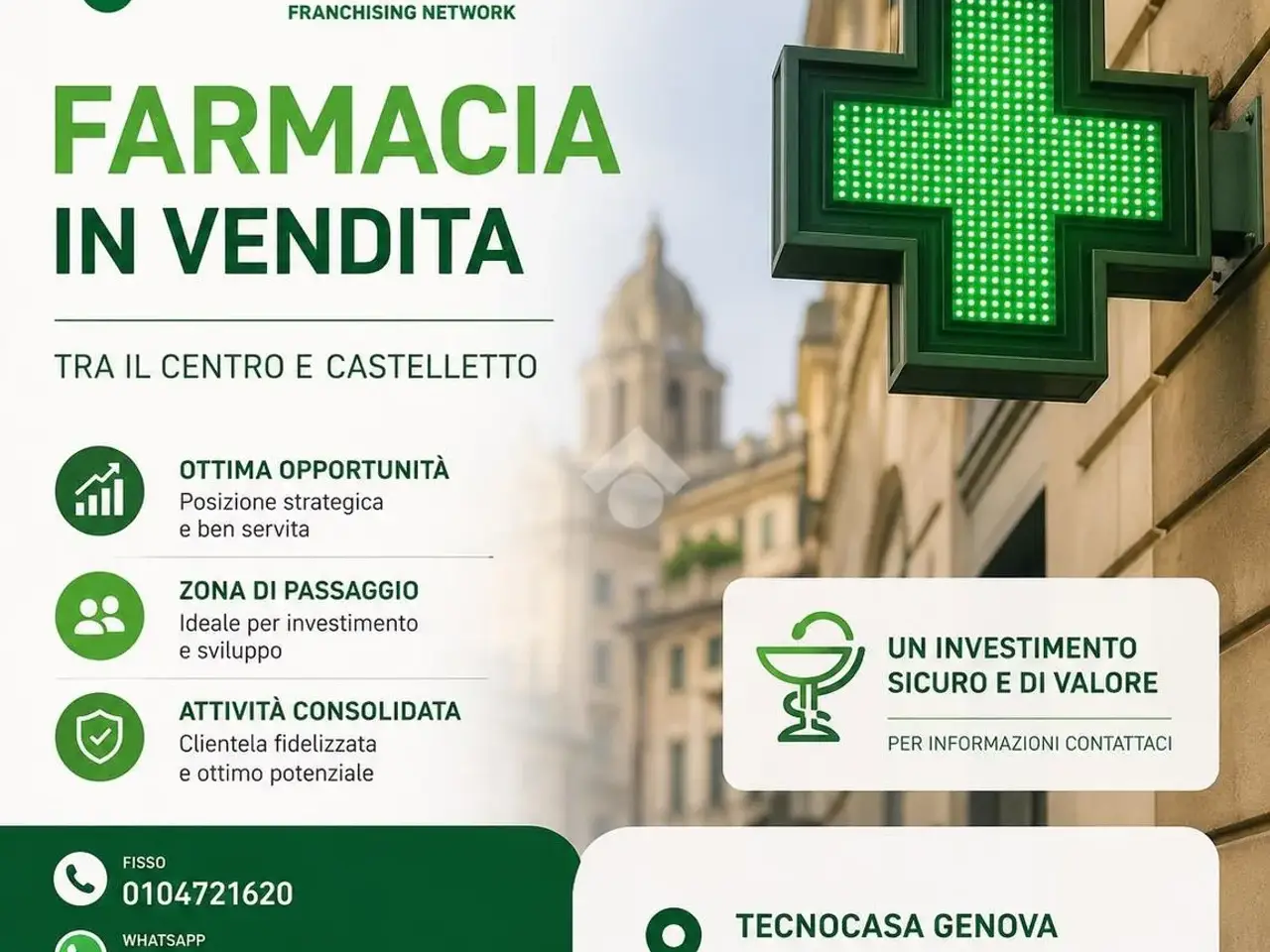 Negozio in Via Info Agenzia, Genova, {3} - Foto 1