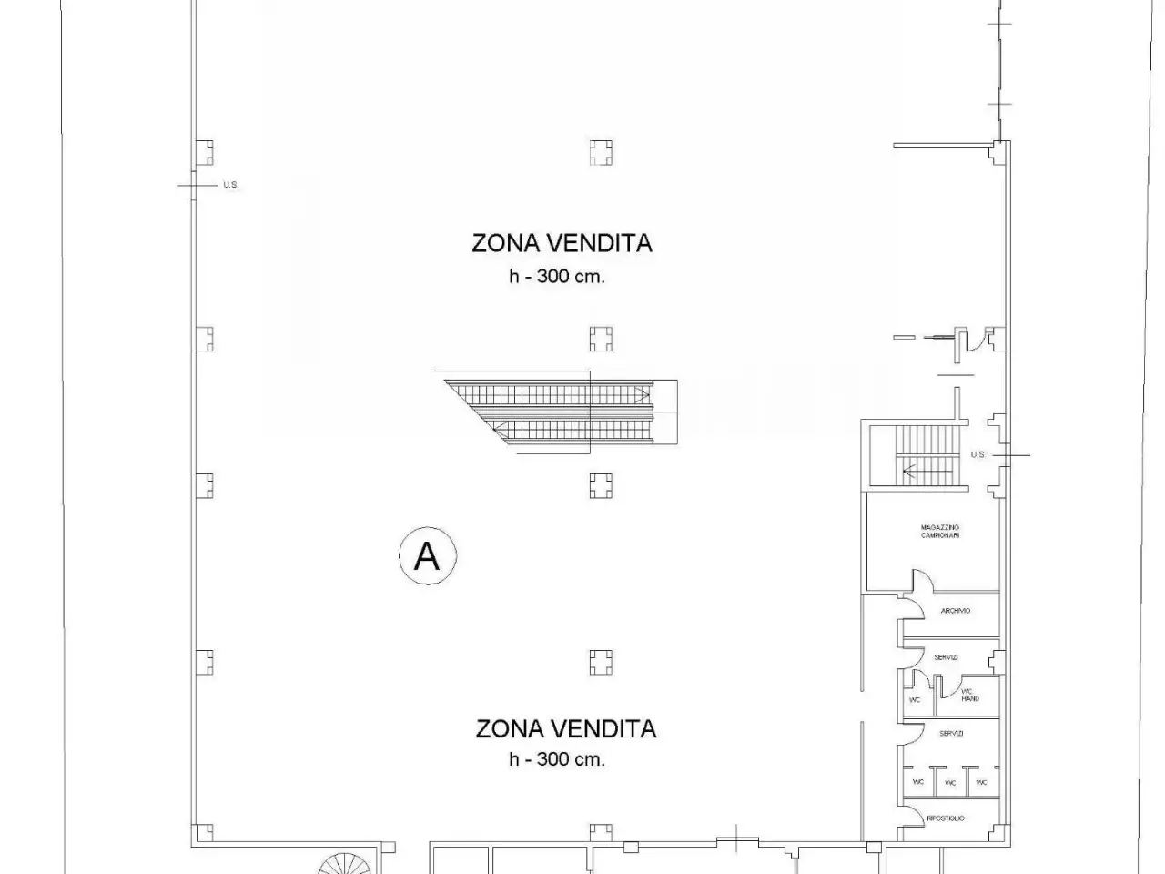 Negozio in Franco Antonicelli 5, Voghera, {3} - Planimetria 1