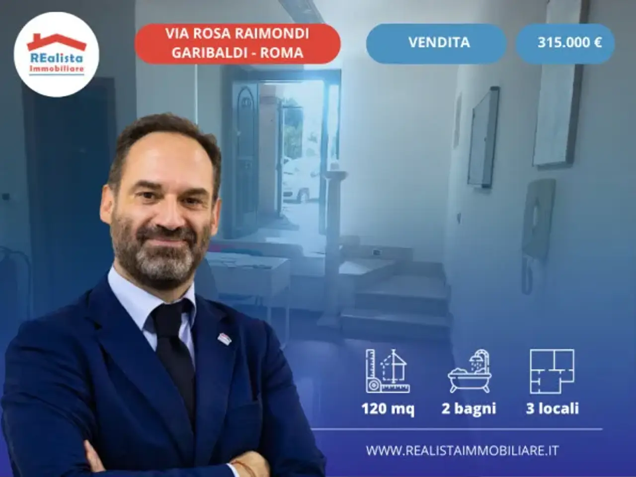 Ufficio in Via Rosa Raimondi Garibaldi, Roma, {3} - Foto 1