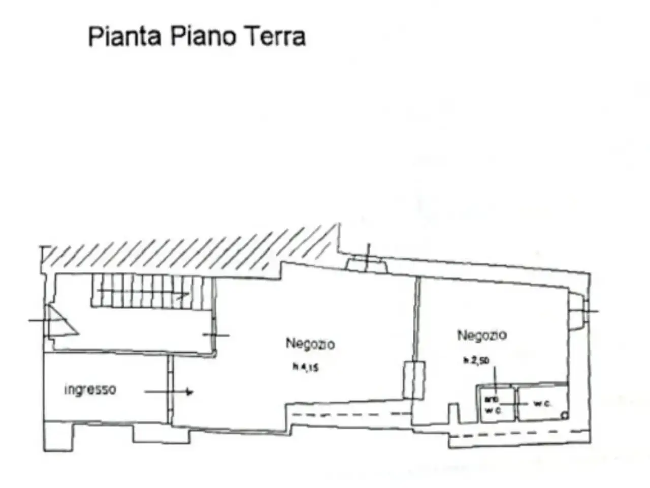 Negozio in Via Alberto De Simoni 39, Sondrio, {3} - Planimetria 1