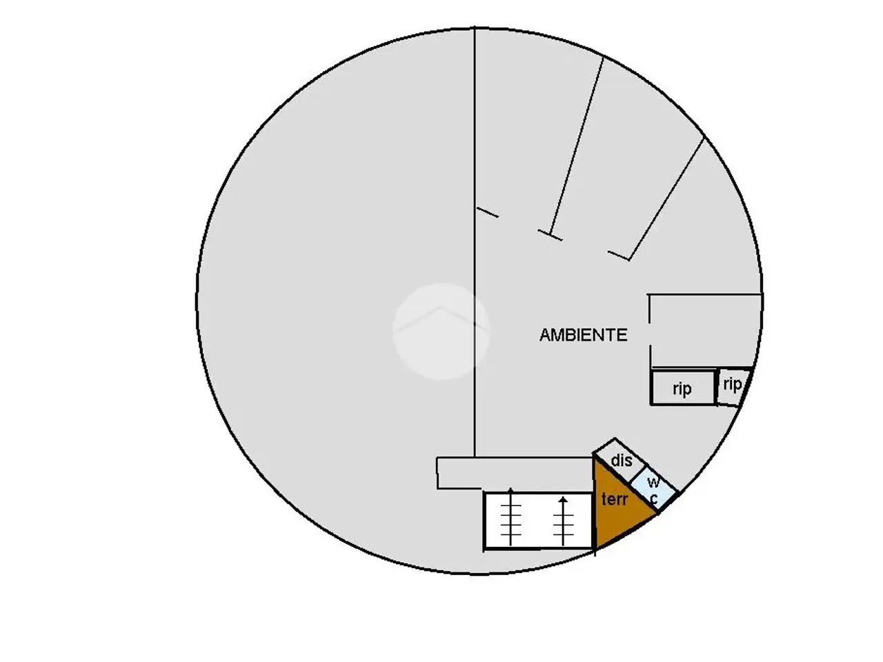 Negozio in Via Città di Palermo 175, Bagheria, {3} - Planimetria 1
