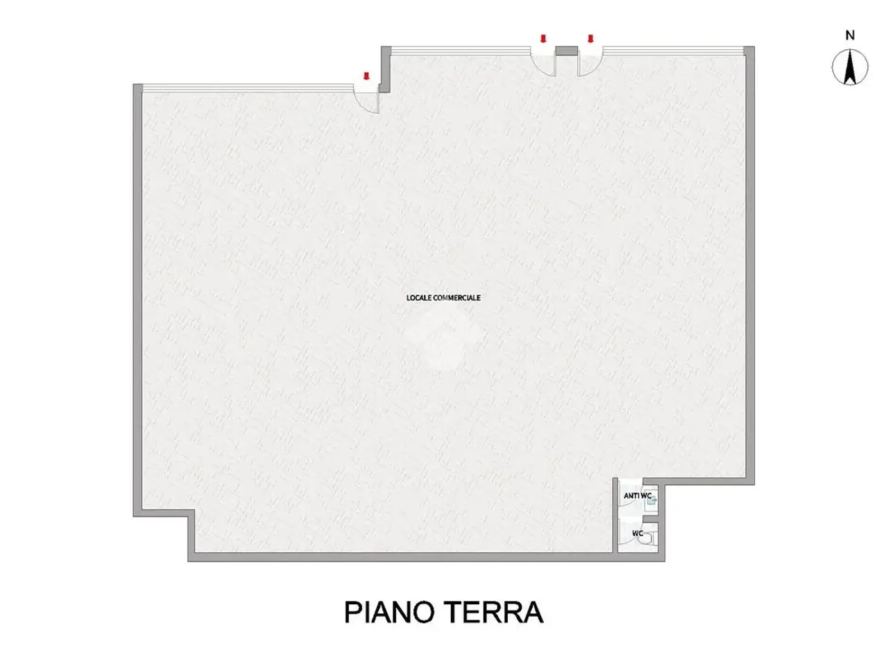 Negozio in Via Cremona 10, Manerbio, {3} - Planimetria 1