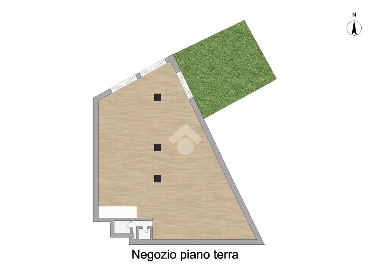 Negozio in Via Luigi Galvani 123, Verona, {3} - Planimetria 1
