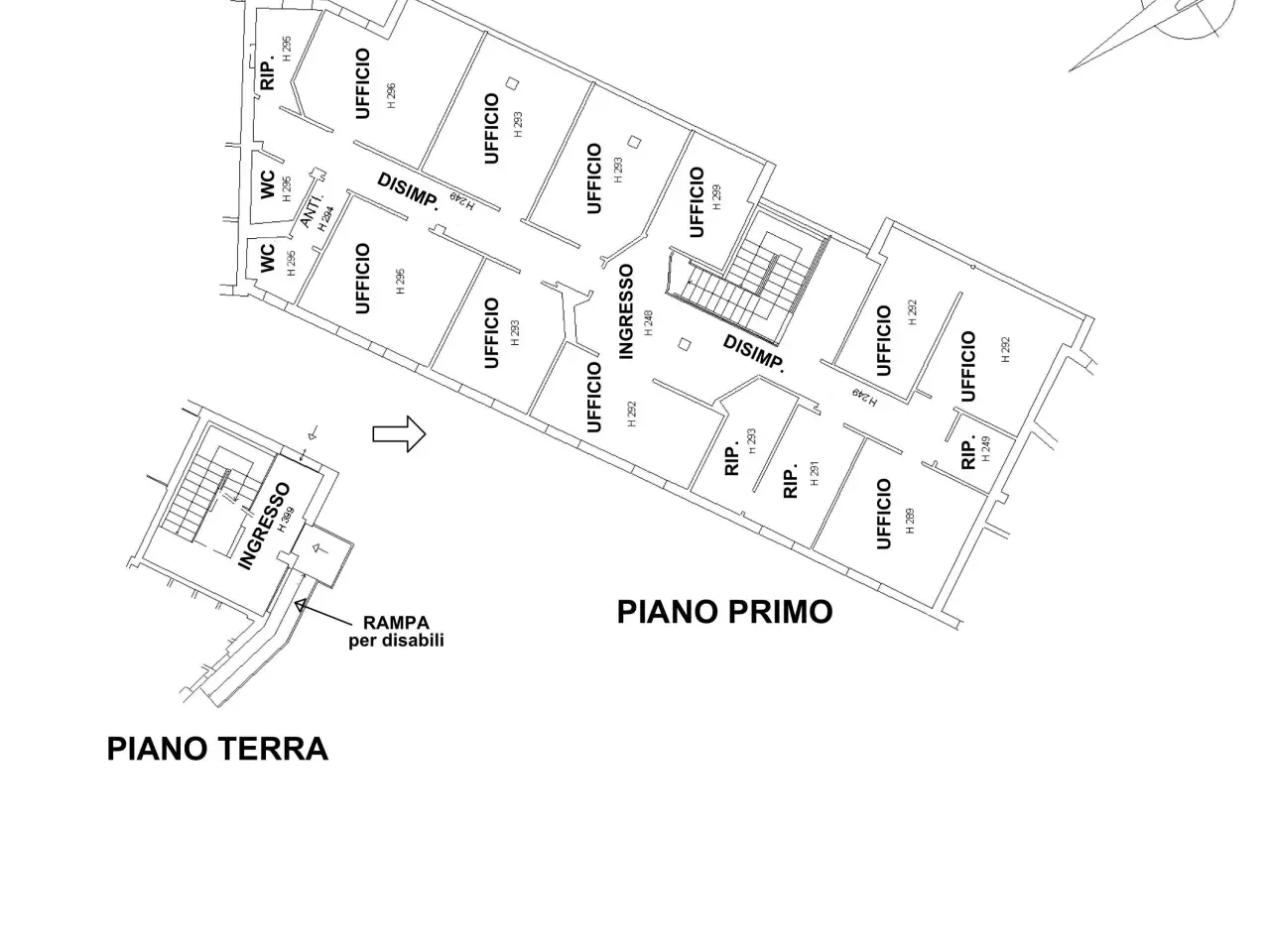 Ufficio in , Forli', {3} - Planimetria 1