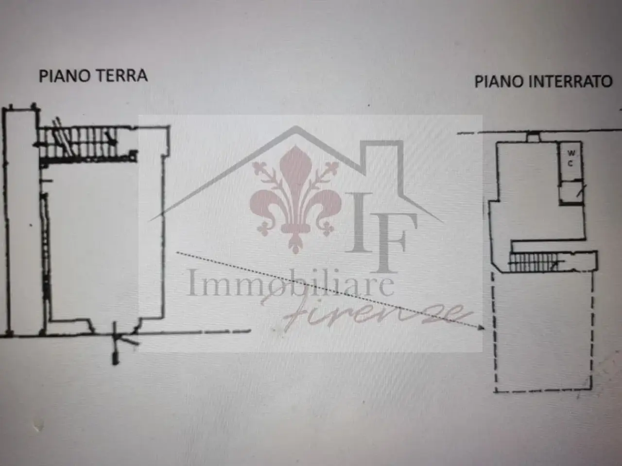 Negozio in Via d'Ardiglione, Firenze, {3} - Planimetria 1