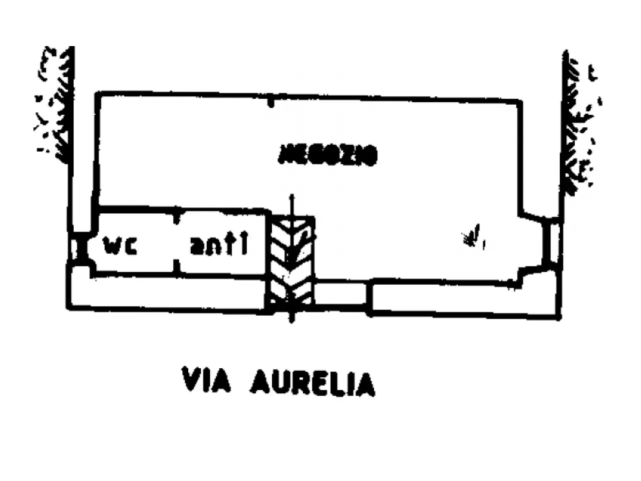 Locale commerciale in Via Aurelia 60, Cervo, {3} - Planimetria 1