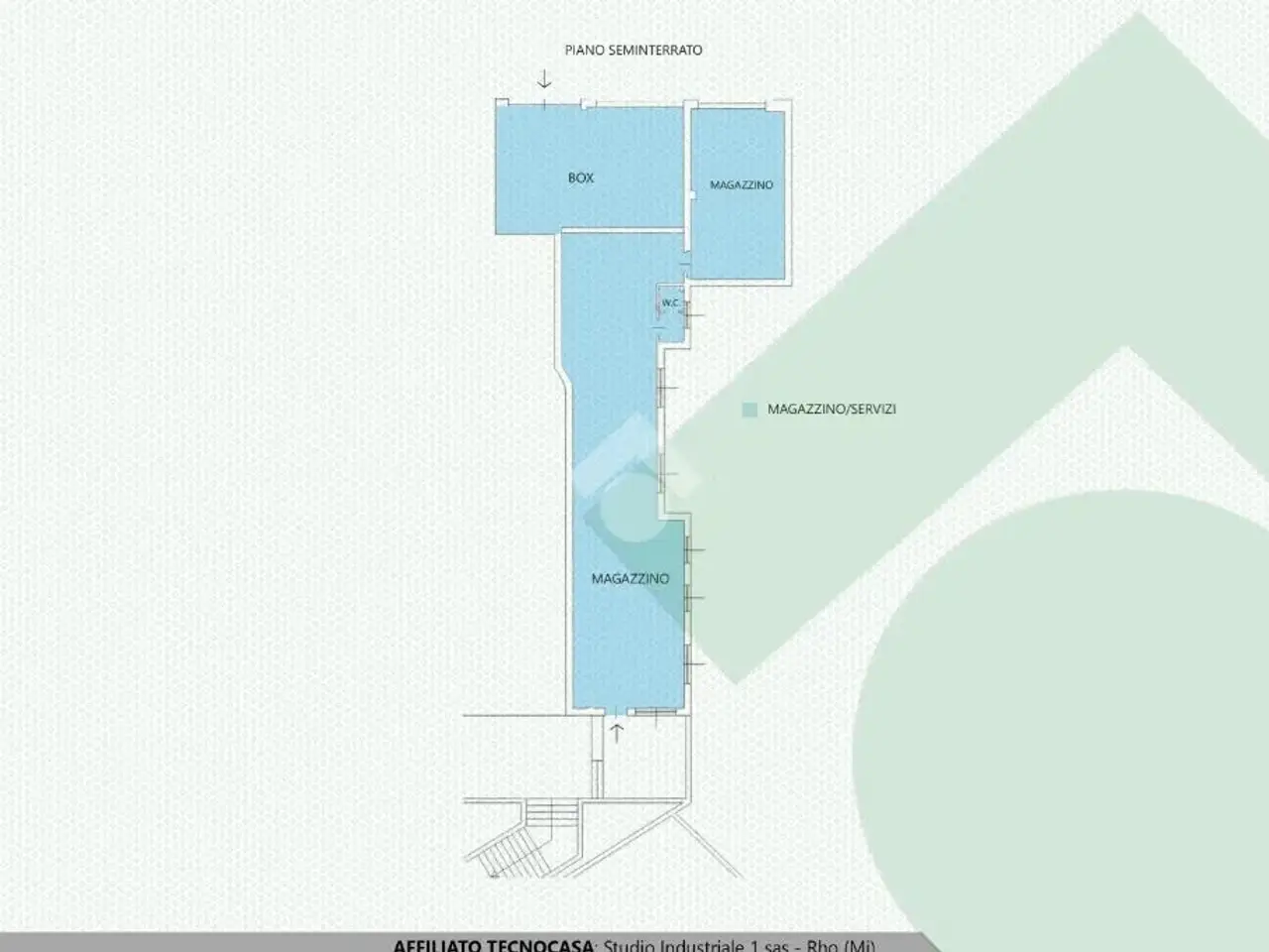 Magazzino in Via Pace 125, Rho, {3} - Planimetria 1
