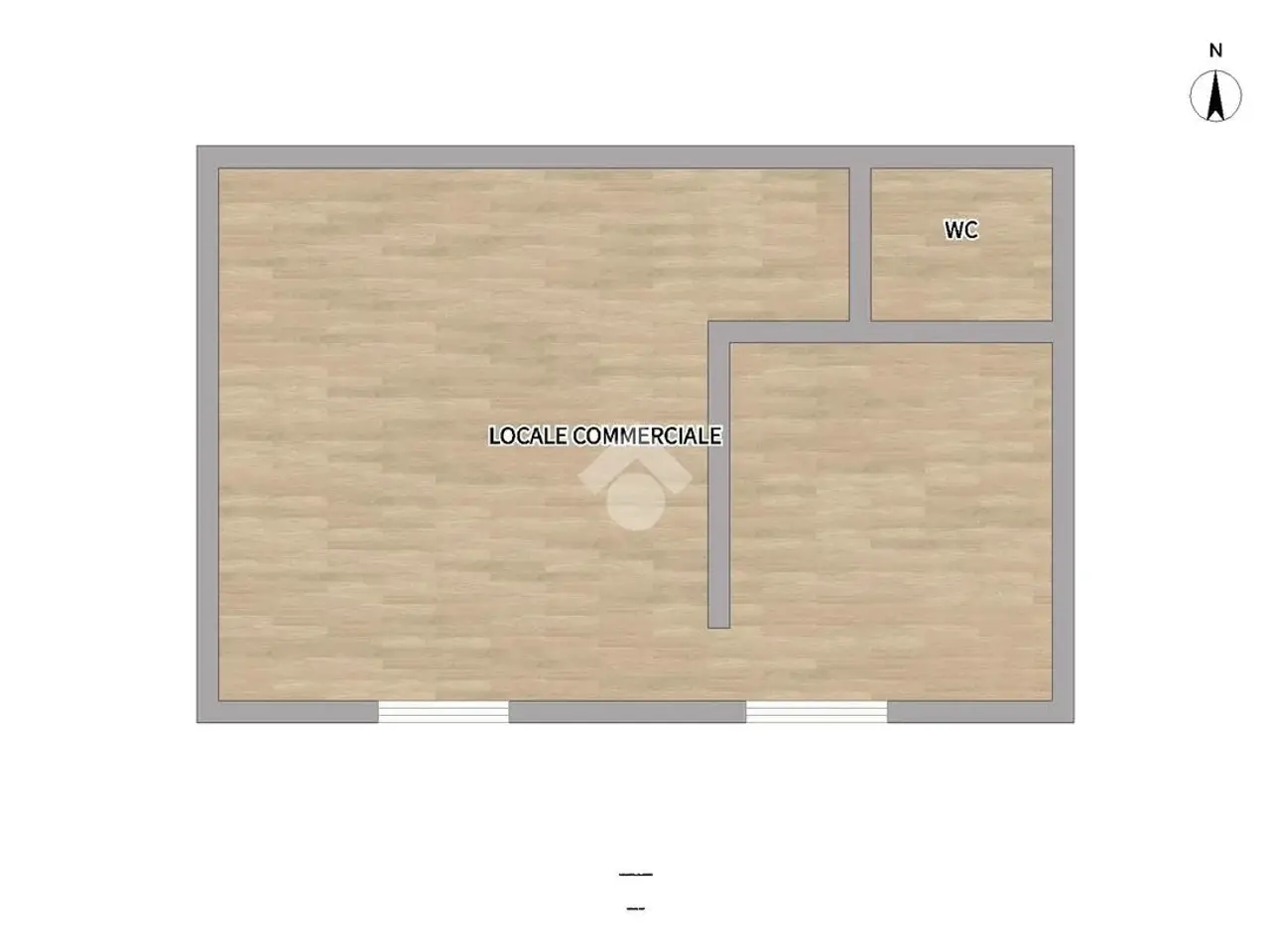 Negozio in Via Giulia 43, Vasto, {3} - Planimetria 1