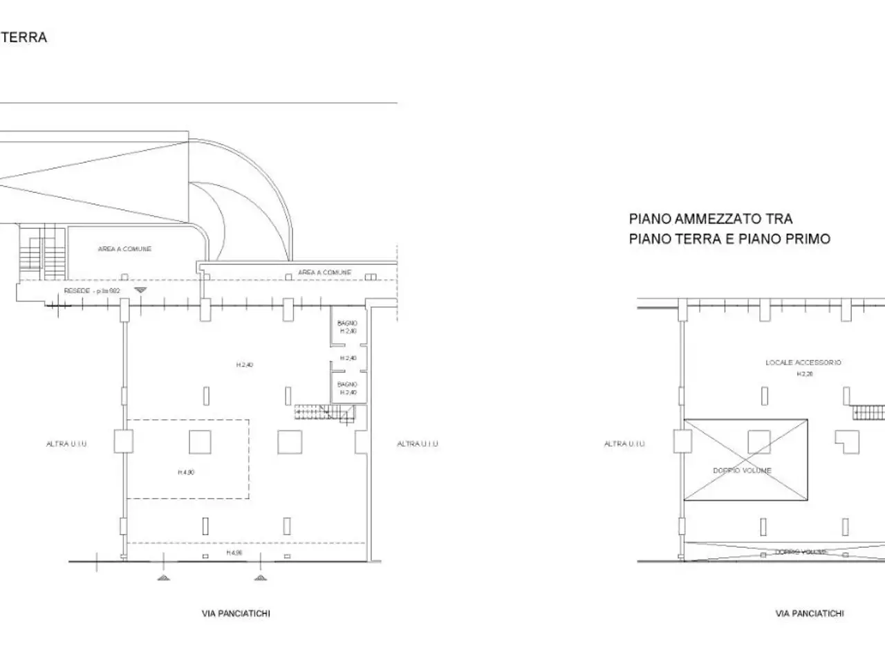 Negozio in Via Panciatichi 53, Firenze, {3} - Planimetria 1