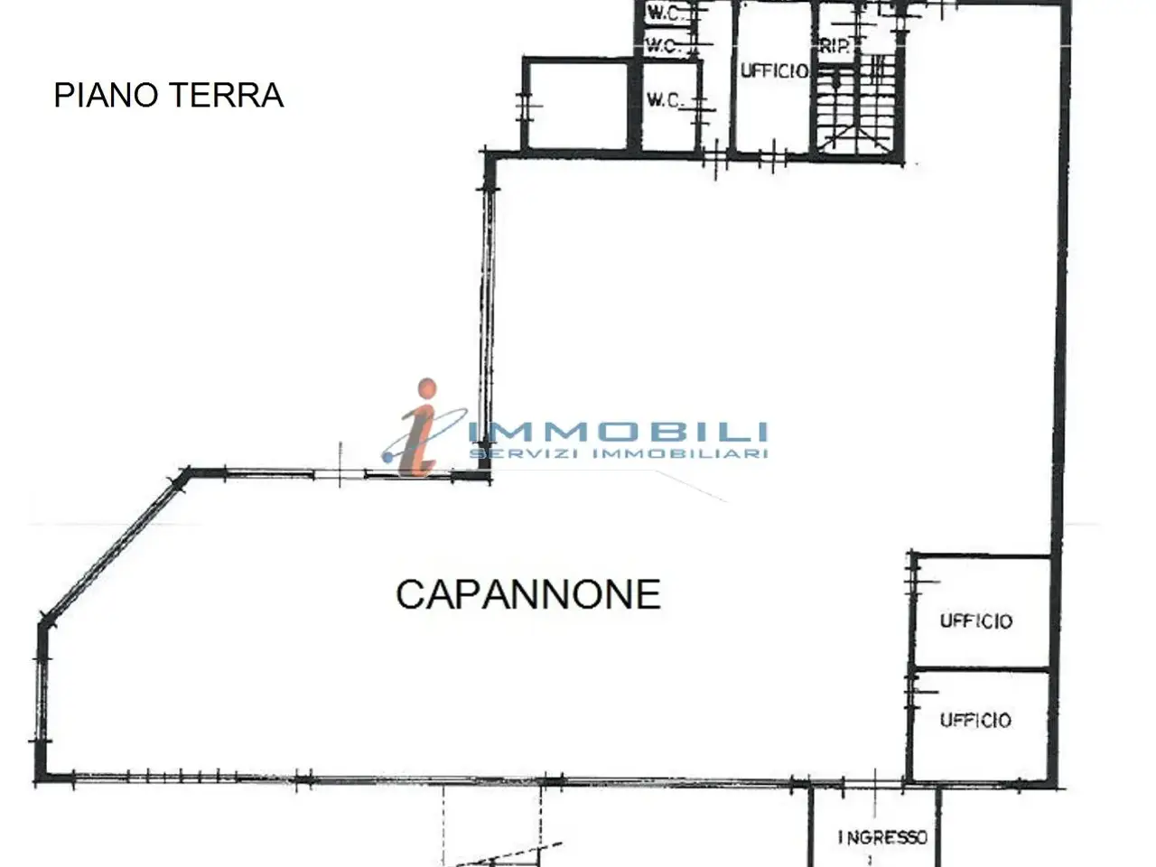 Laboratorio in Via Archimede, Settimo Milanese, {3} - Planimetria 1