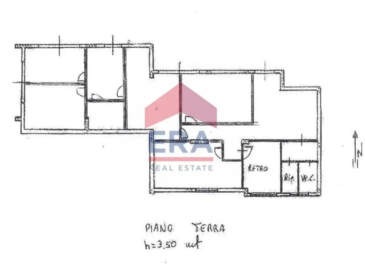 Negozio in Via della Pace, Trapani, {3} - Planimetria 1