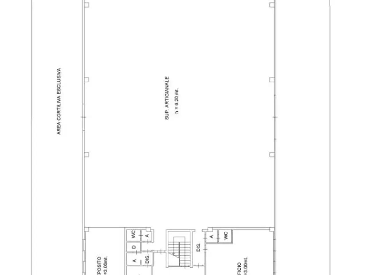 Capannone in Via San Giovanni 30, Bibbiano, {3} - Planimetria 1