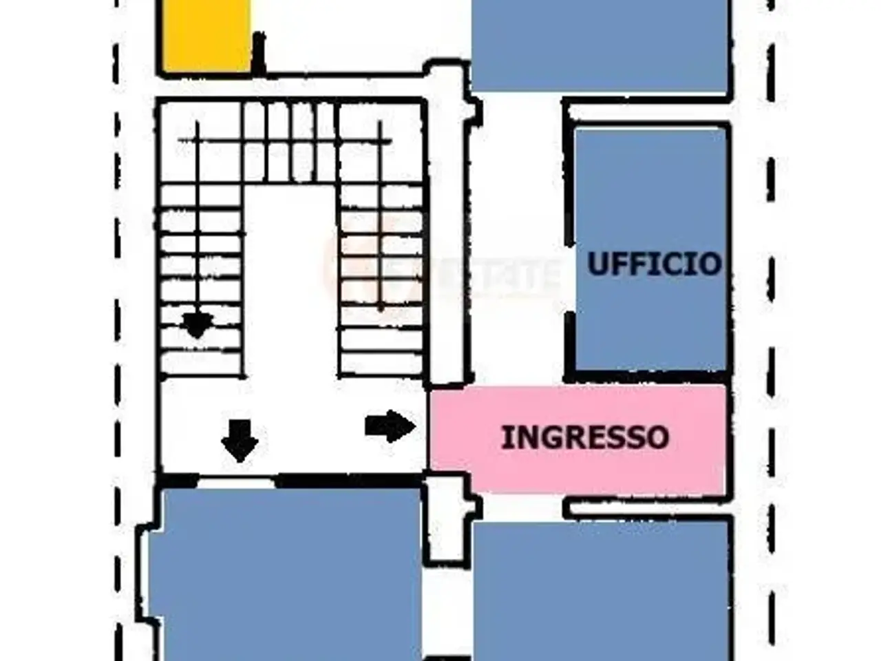 Ufficio in Via Enrico Costa 78, Sassari, {3} - Planimetria 1