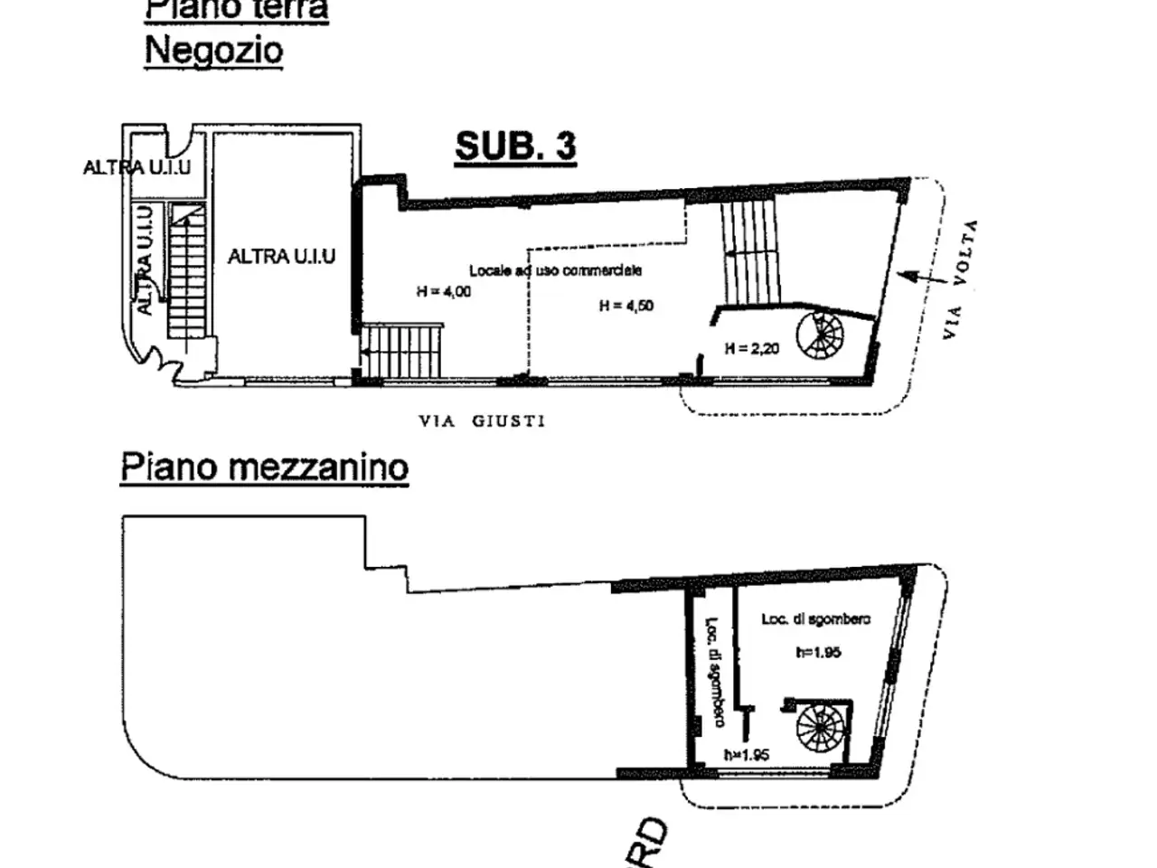 Negozio in , Sanremo, {3} - Planimetria 1