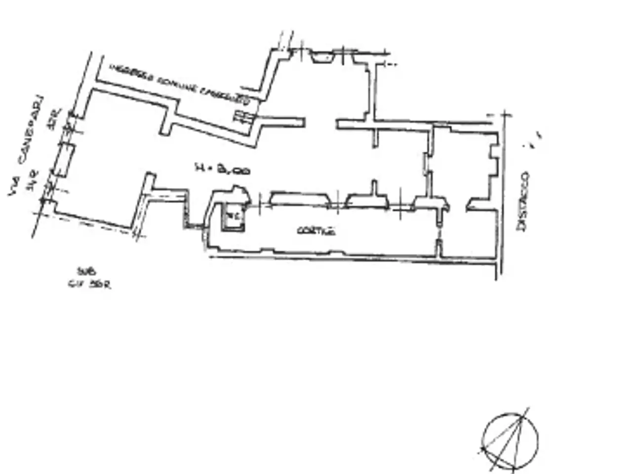 Palazzina commerciale in Via Teresio Mario Canepari 32r, Genova, {3} - Planimetria 1