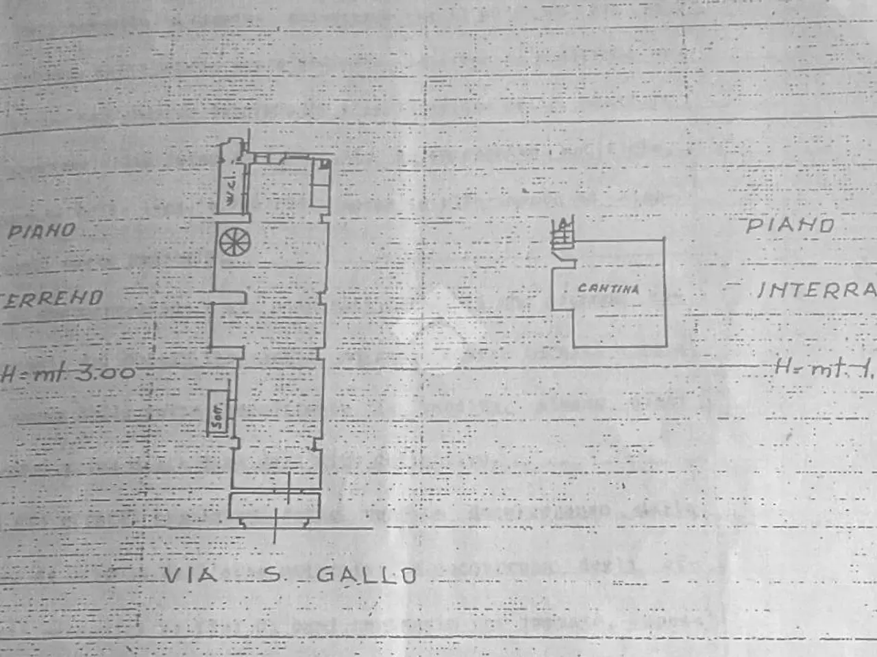 Negozio in Via S. Gallo, Firenze, {3} - Planimetria 1
