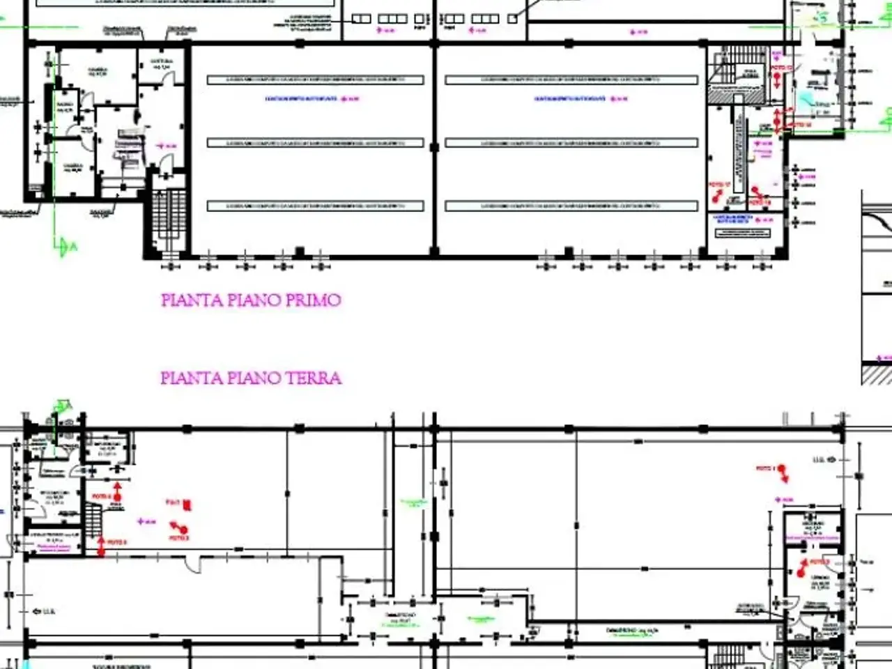 Capannone in Via Strada Provinciale Sp185, Caravaggio, {3} - Planimetria 1