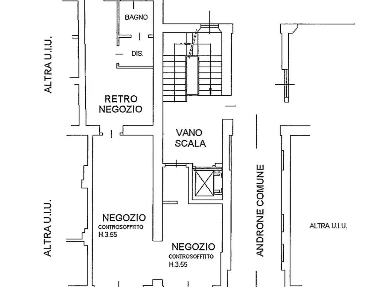 Negozio in Corso di Porta Romana 131, Milano, {3} - Planimetria 1