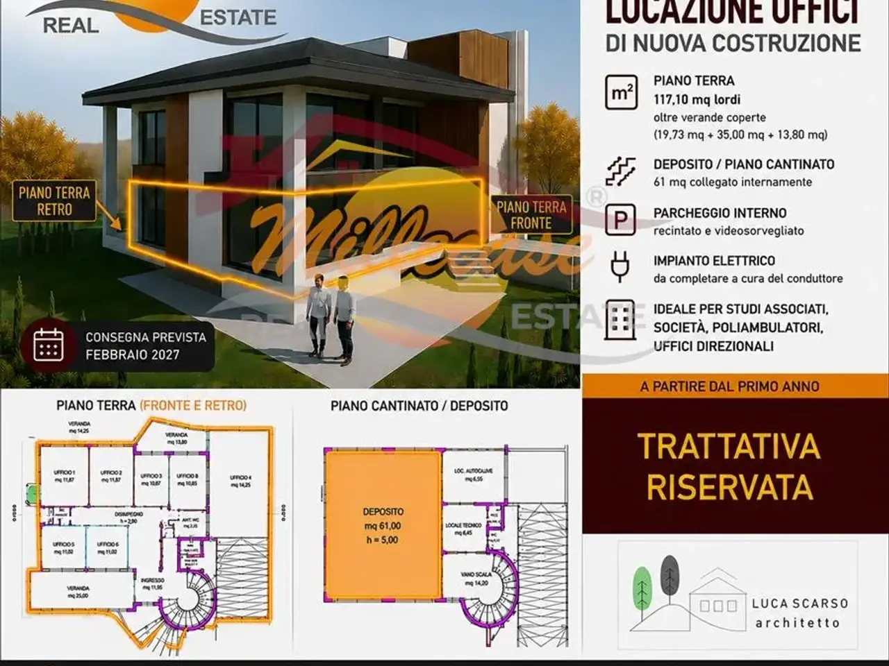 Ufficio in Via Renato Randazzo 1, Siracusa, {3} - Foto 1