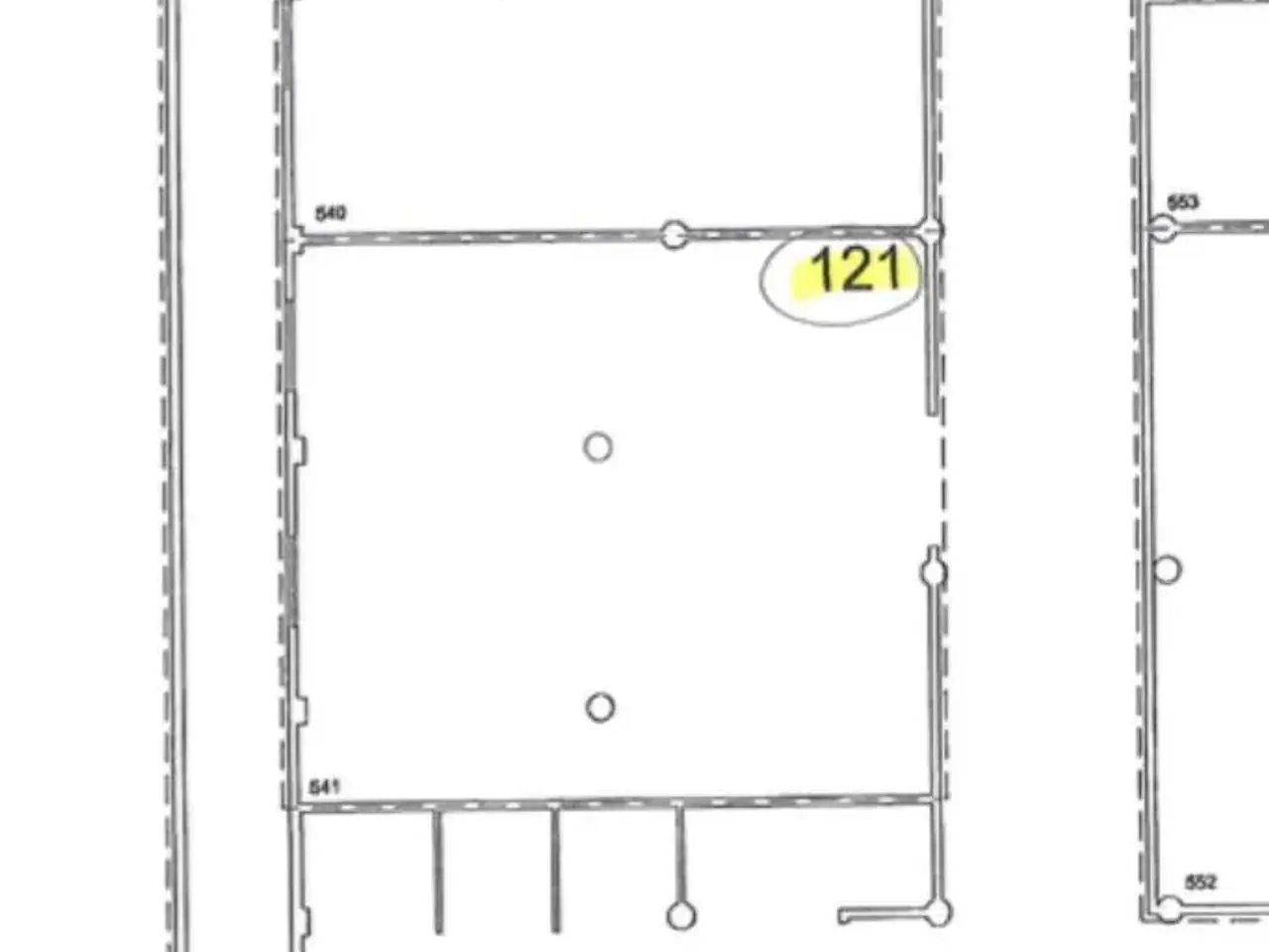 Magazzino in Via Marino Moretti 23, San Marino, {3} - Planimetria 1