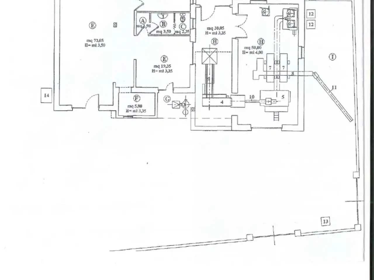 Negozio in Via Caduti di Nassiriya, Tricase, {3} - Planimetria 1