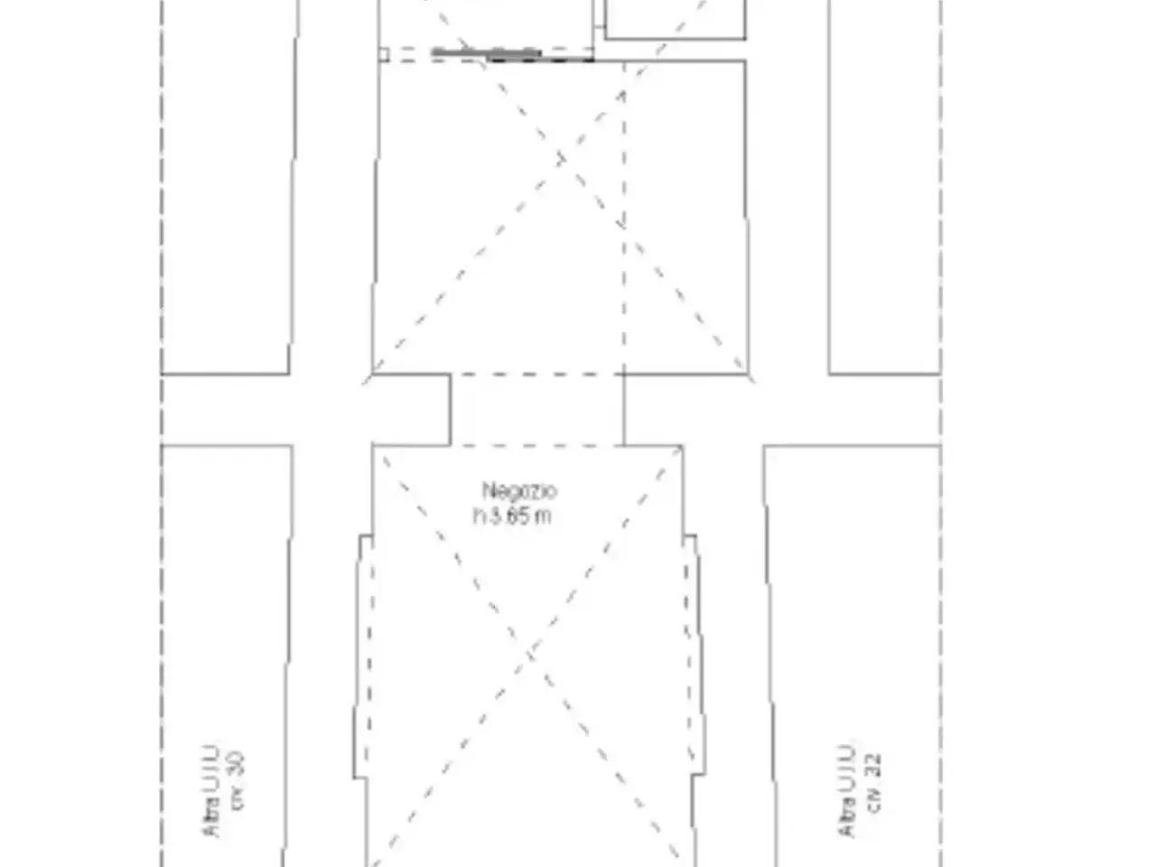 Negozio in Via Urbana, Roma, {3} - Planimetria 1