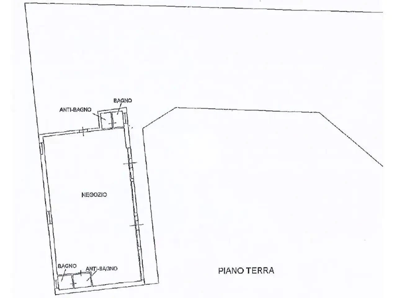 Negozio in Via Milano, Soncino, {3} - Planimetria 1