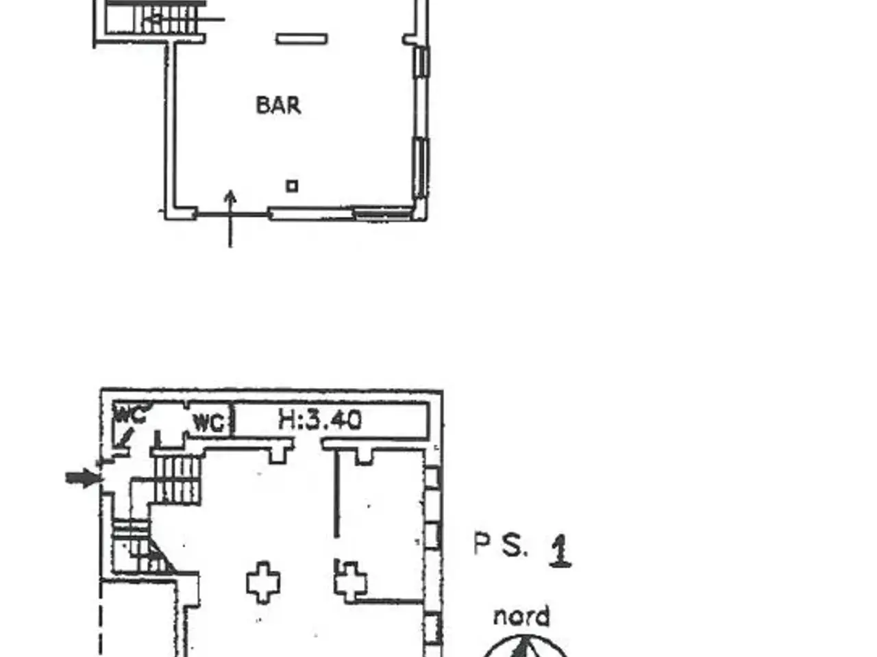 Negozio in Via Panette, Monte San Giusto, {3} - Planimetria 1