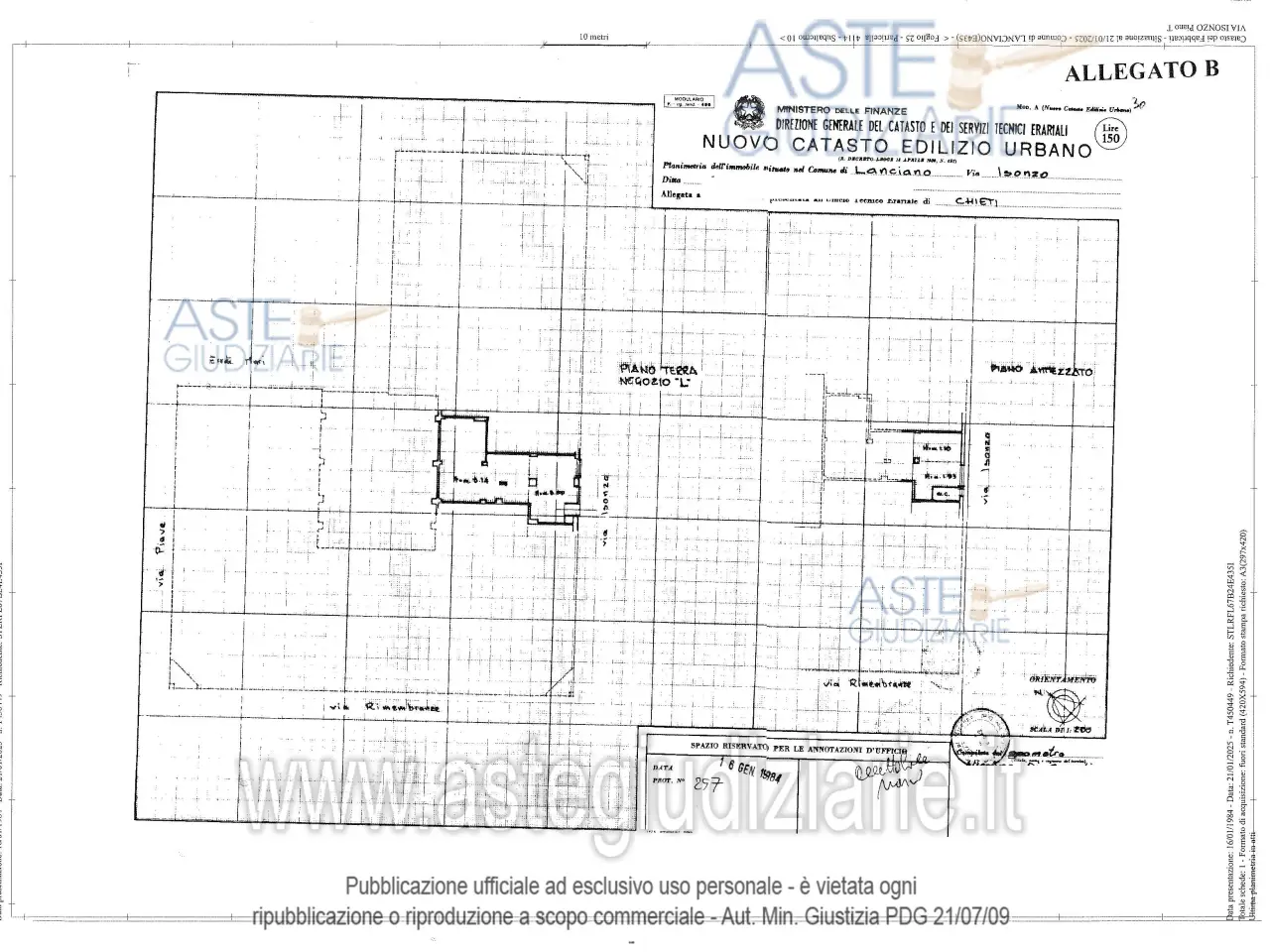 Fabbricato misto in Via Isonzo, 66034 Lanciano Ch, Italia 66034, Lanciano, {3} - Planimetria 1