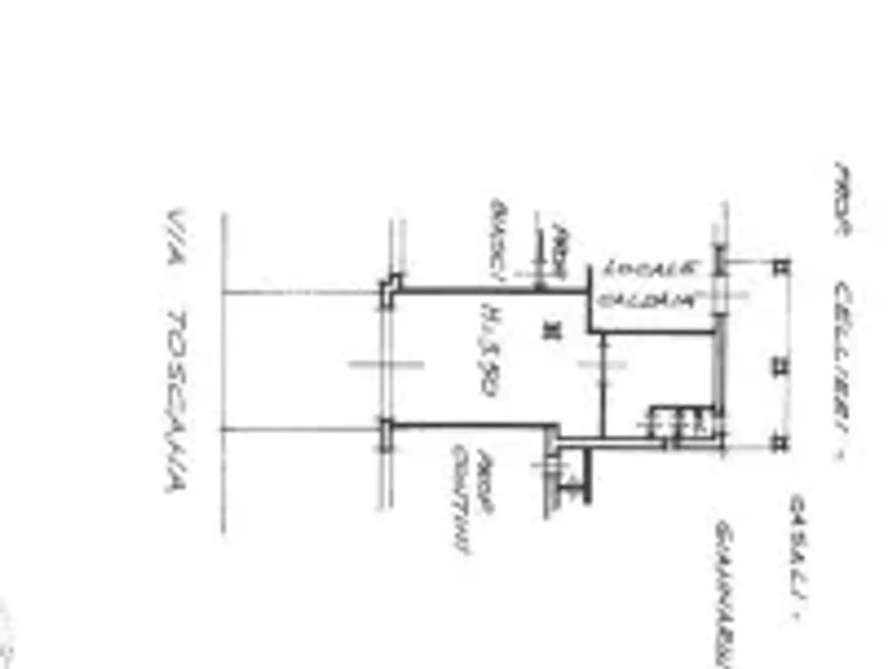 Negozio in Via Toscana, Livorno, {3} - Planimetria 1