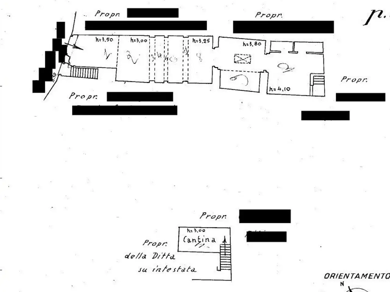 Magazzino in , Viterbo, {3} - Planimetria 1