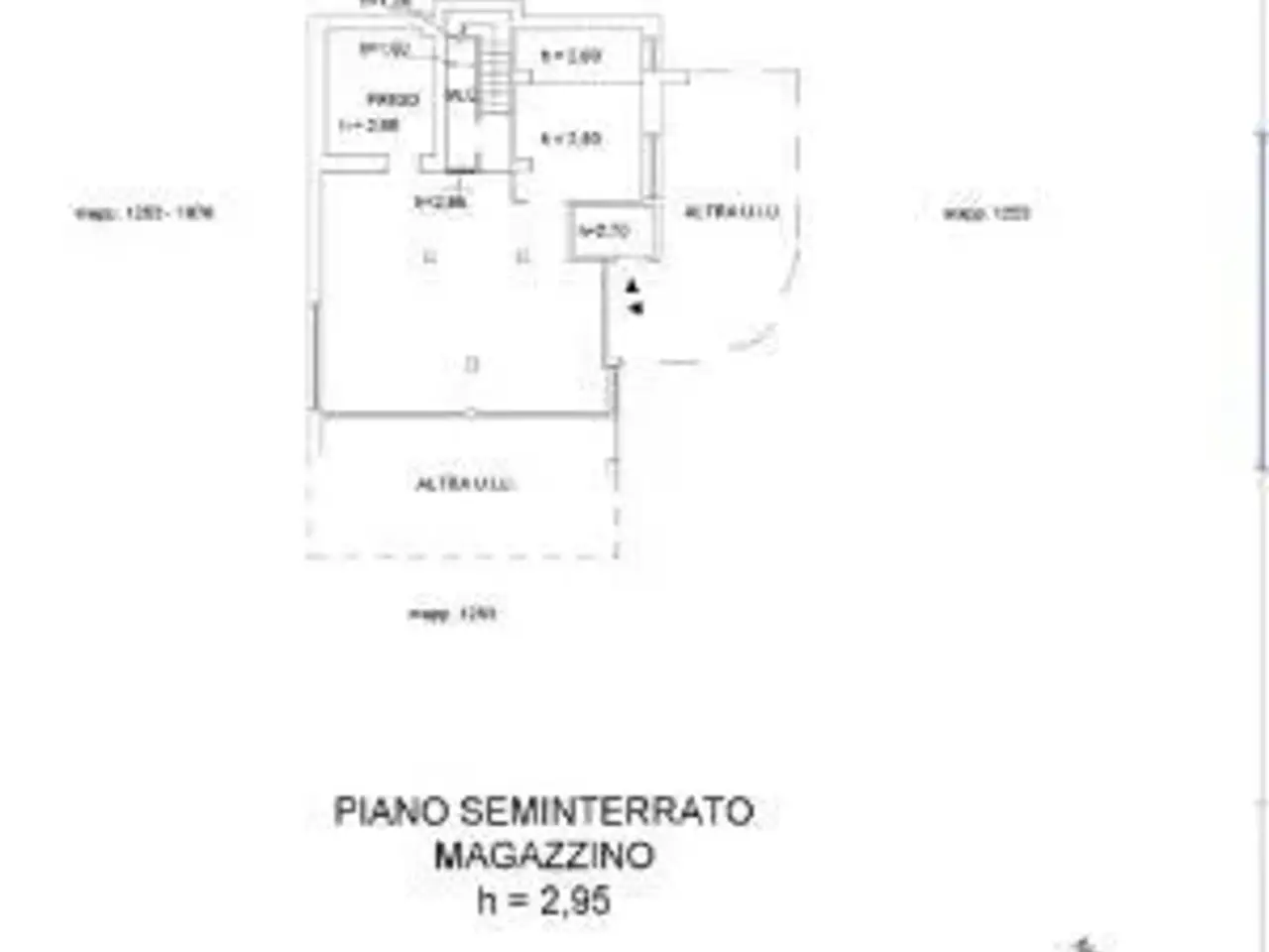 Magazzino in Via Solaro Rapalin 108, Sanremo, {3} - Planimetria 1