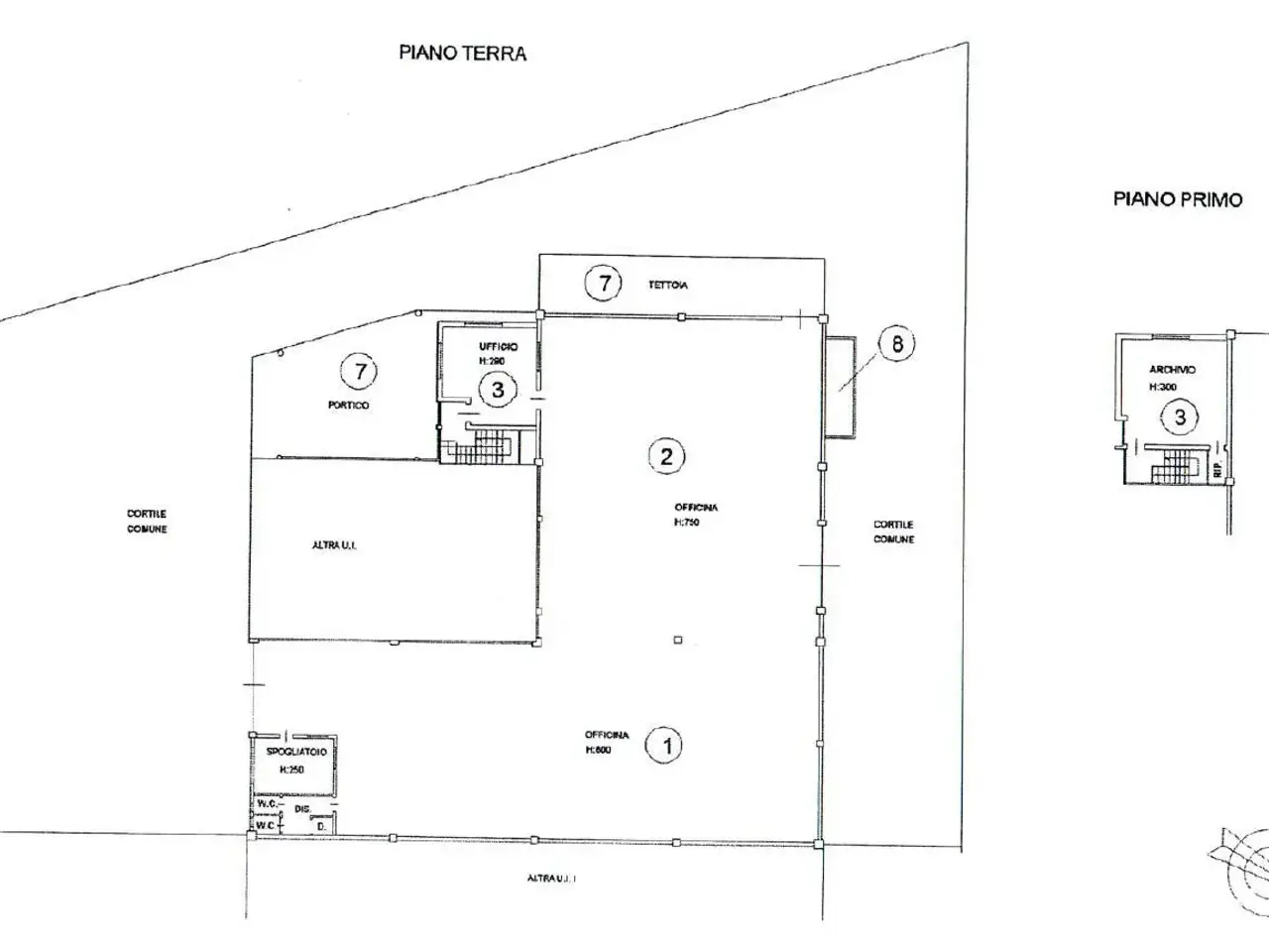 Capannone in , Casalpusterlengo, {3} - Planimetria 1