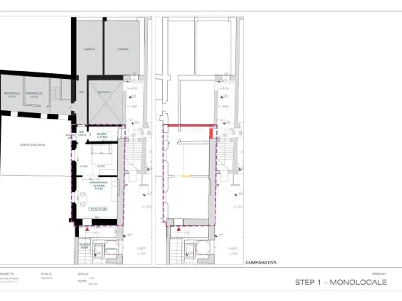 Magazzino in Via Giulio Castellani, Faenza, {3} - Planimetria 1