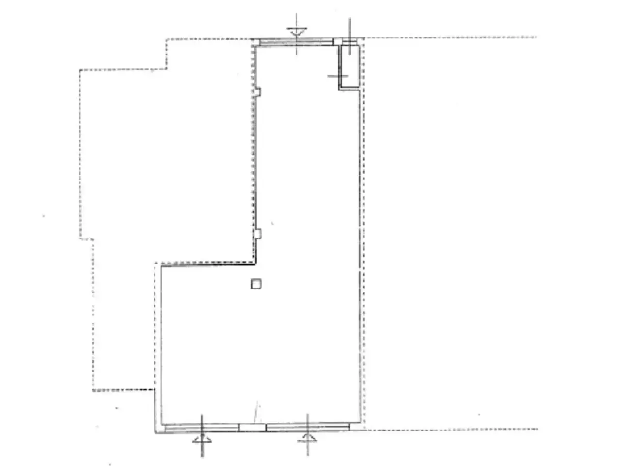 Magazzino in Via Santa Caterina 13, La Valletta Brianza, {3} - Planimetria 1