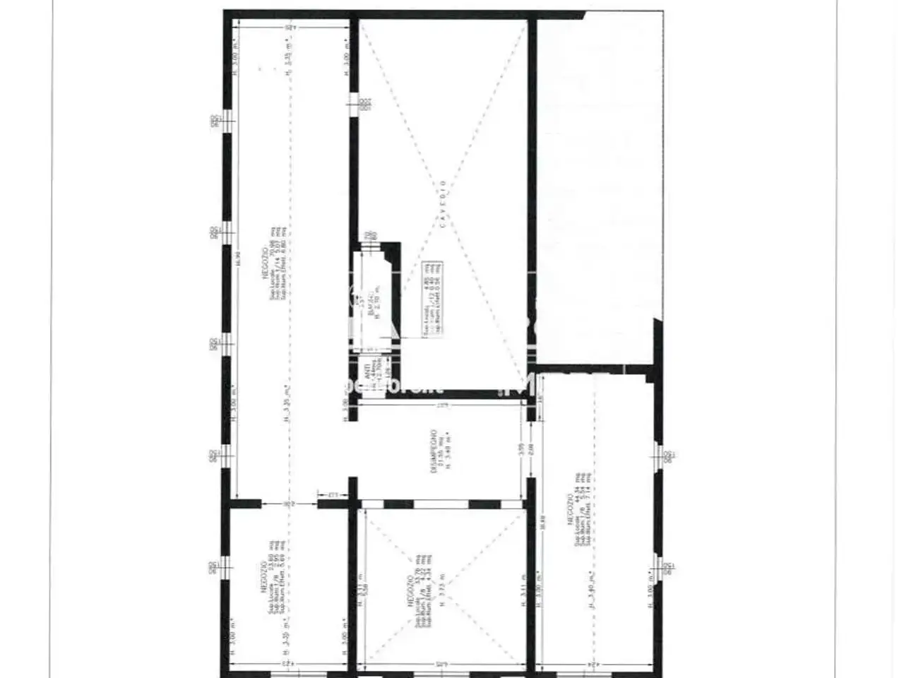 Negozio in Via Vignolese 92, Modena, {3} - Planimetria 1