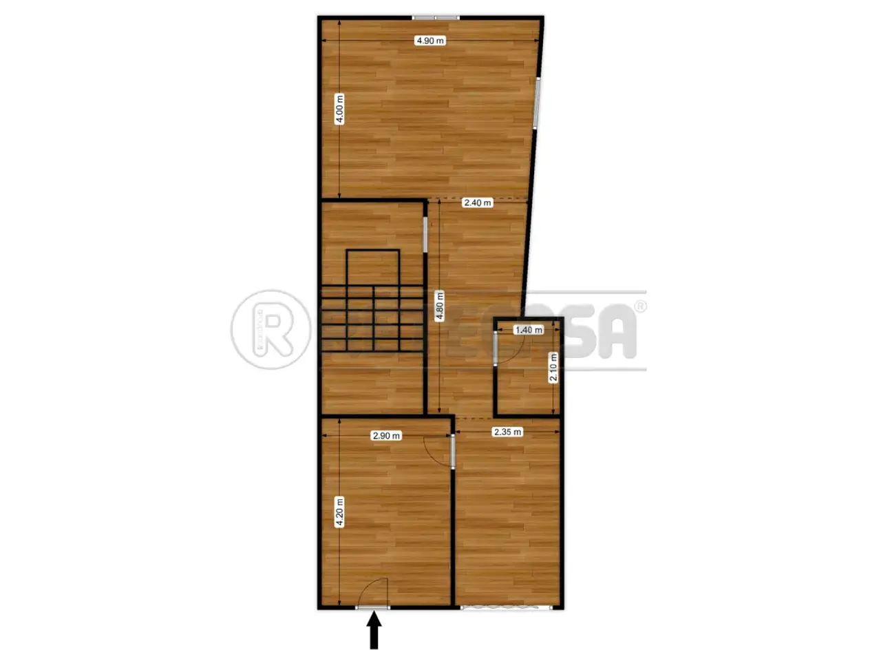 Palazzina commerciale in Via Pio X 4, Bisceglie, {3} - Planimetria 1