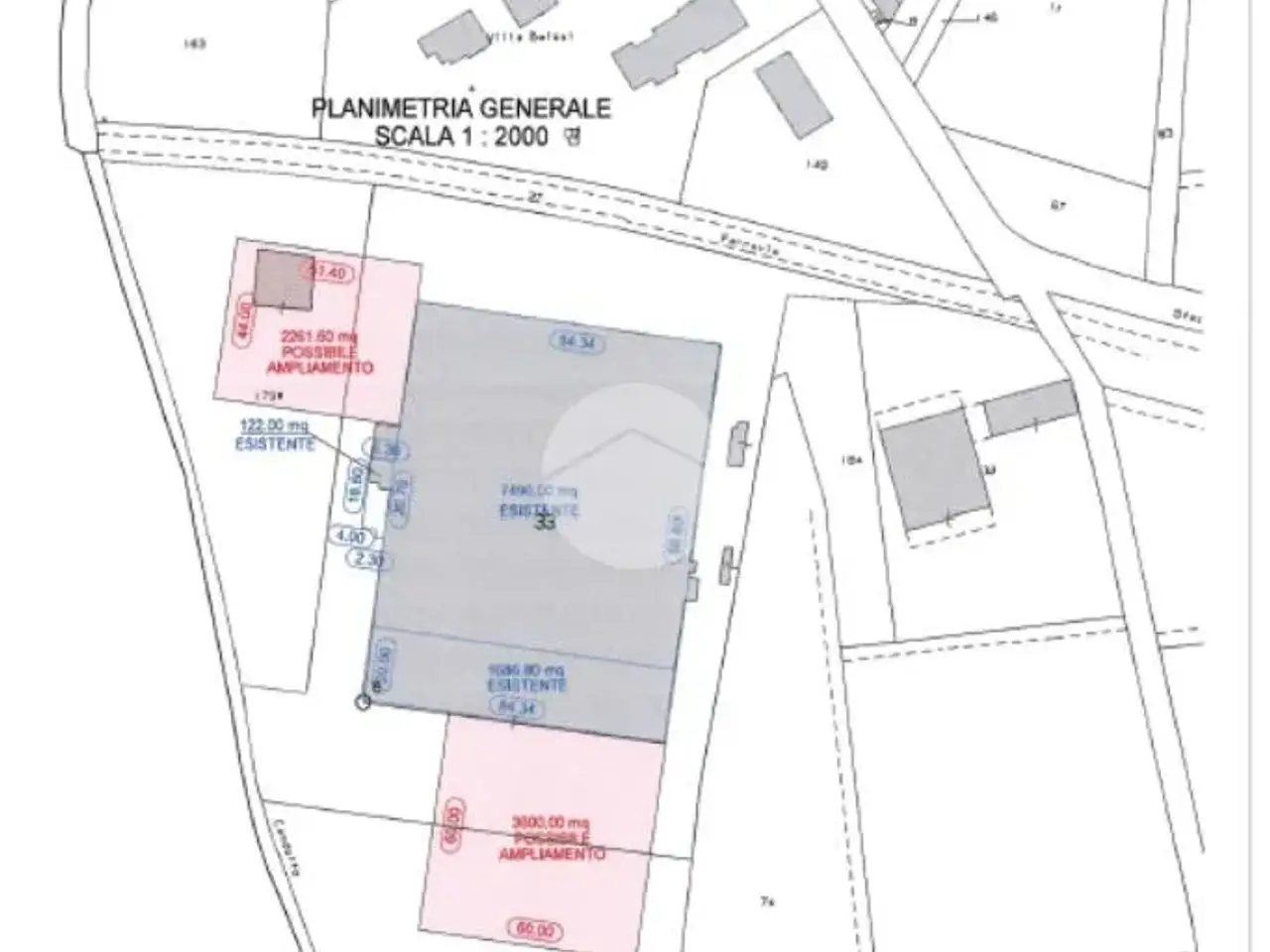 Capannone in Via Gualdo 11, Ferrara, {3} - Planimetria 1