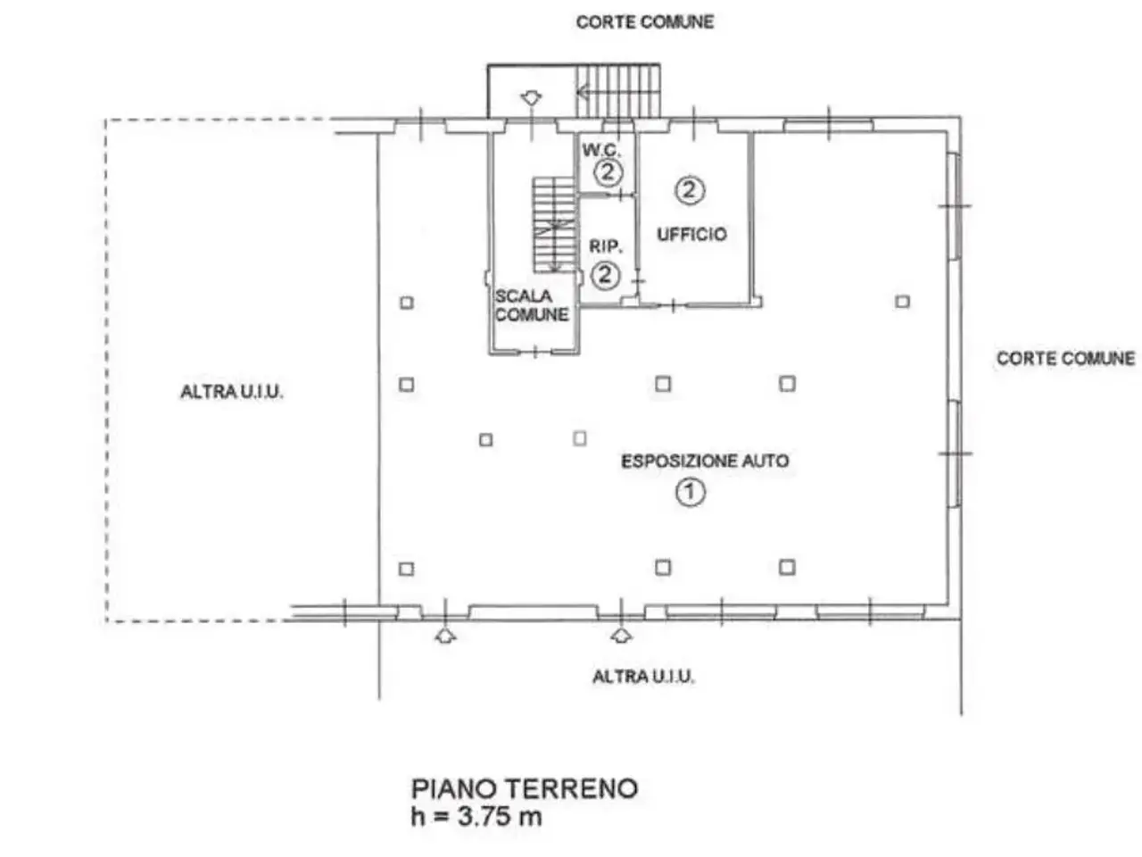 Negozio in Via Susa 95, Chiusa Di San Michele, {3} - Planimetria 1