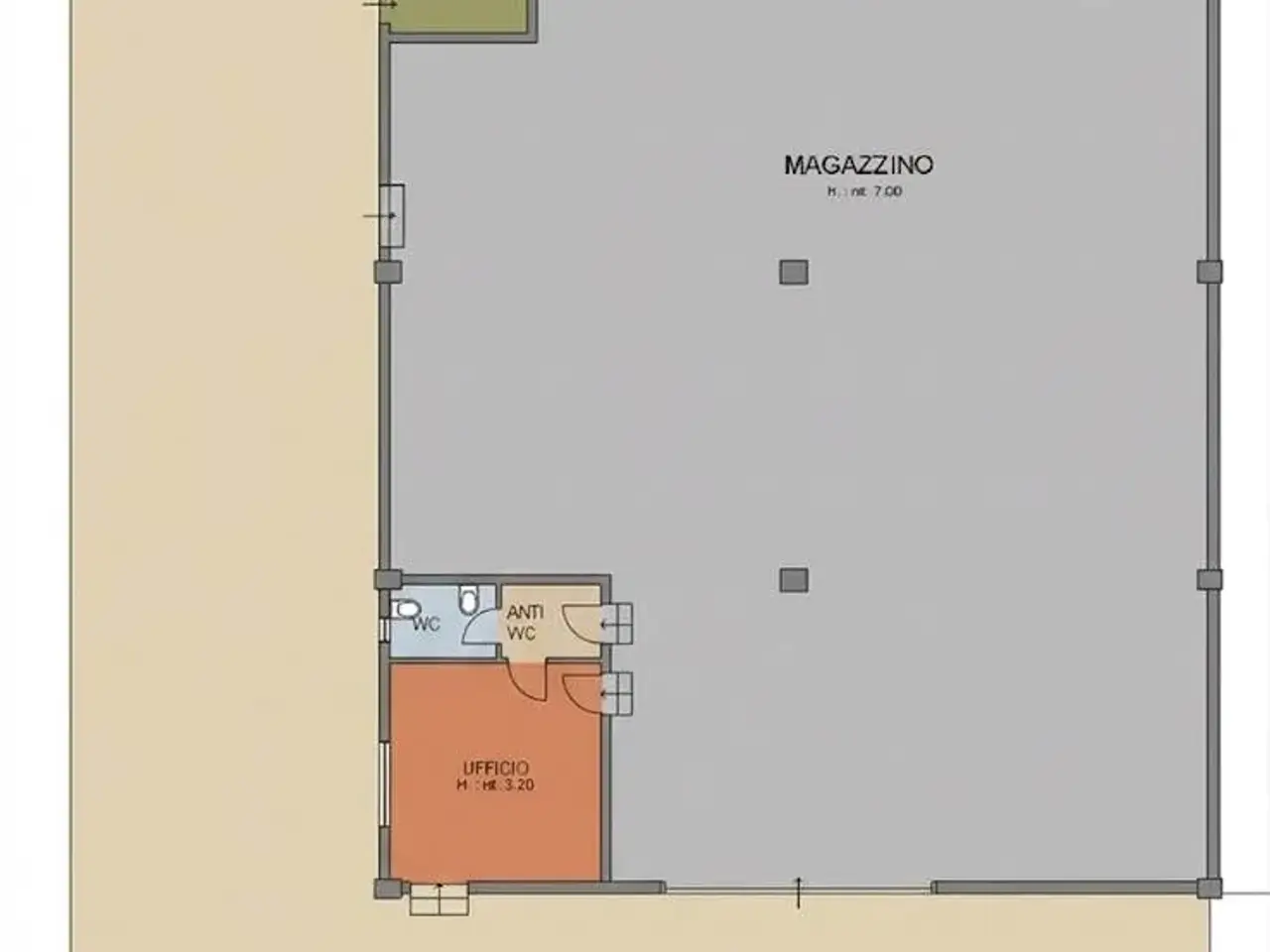 Capannone in Strada dell'Orsina, Piacenza, {3} - Foto 1