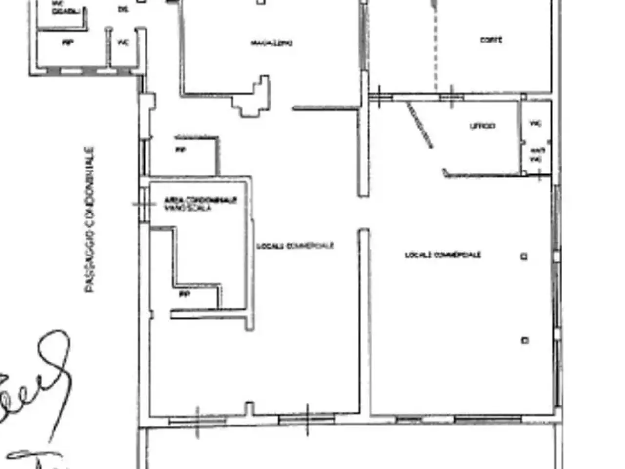 Negozio in Viale S. Lorenzo 229, Ardea, {3} - Planimetria 1