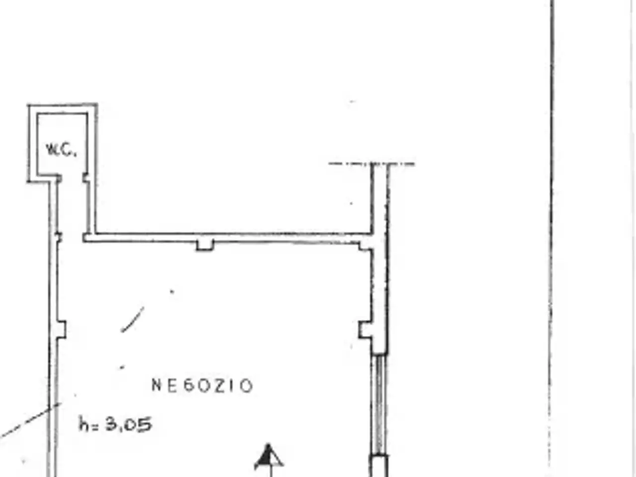 Negozio in Via Antonio Gramsci 49, Ceccano, {3} - Planimetria 1